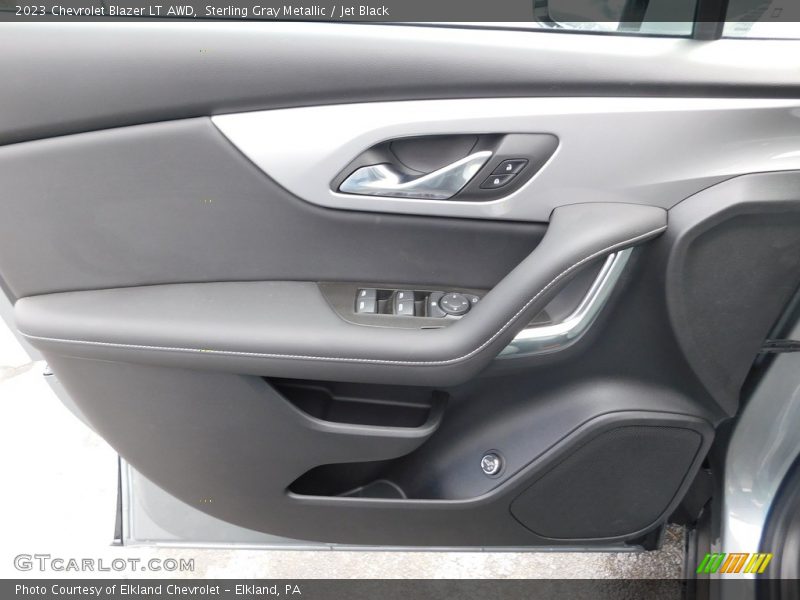 Sterling Gray Metallic / Jet Black 2023 Chevrolet Blazer LT AWD