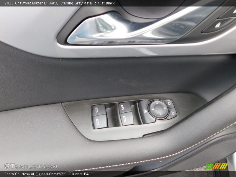Sterling Gray Metallic / Jet Black 2023 Chevrolet Blazer LT AWD