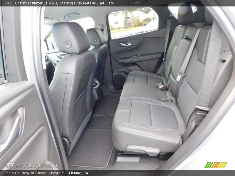 Sterling Gray Metallic / Jet Black 2023 Chevrolet Blazer LT AWD