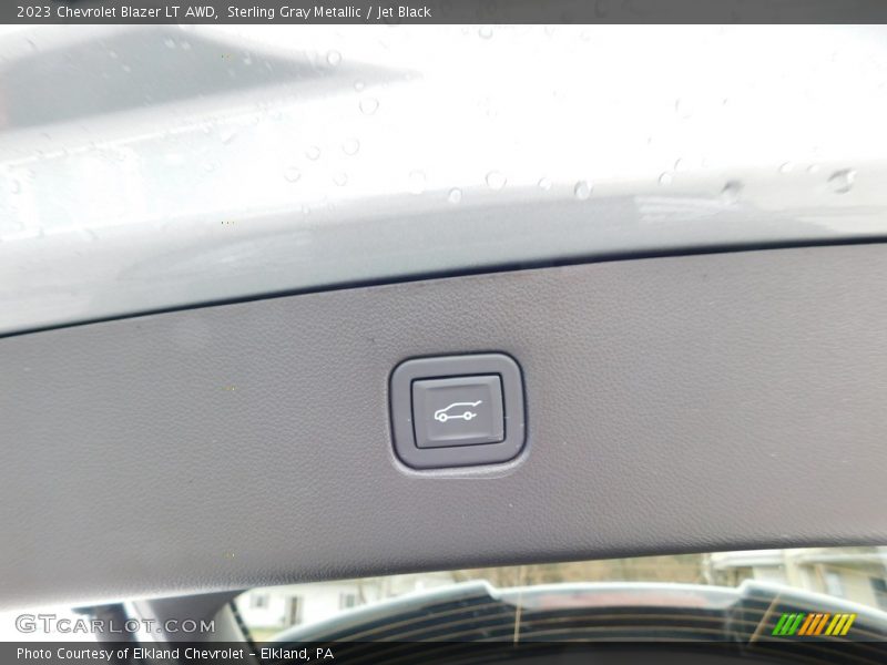 Sterling Gray Metallic / Jet Black 2023 Chevrolet Blazer LT AWD