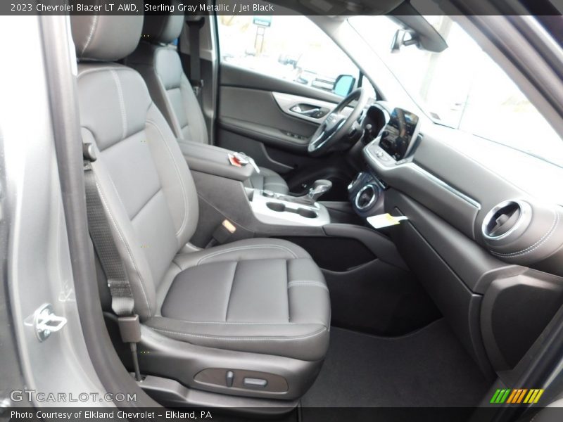 Sterling Gray Metallic / Jet Black 2023 Chevrolet Blazer LT AWD