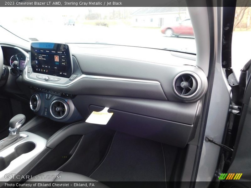 Sterling Gray Metallic / Jet Black 2023 Chevrolet Blazer LT AWD