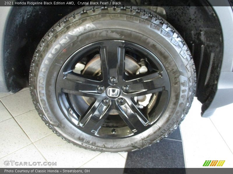 Crystal Black Pearl / Black 2021 Honda Ridgeline Black Edition AWD