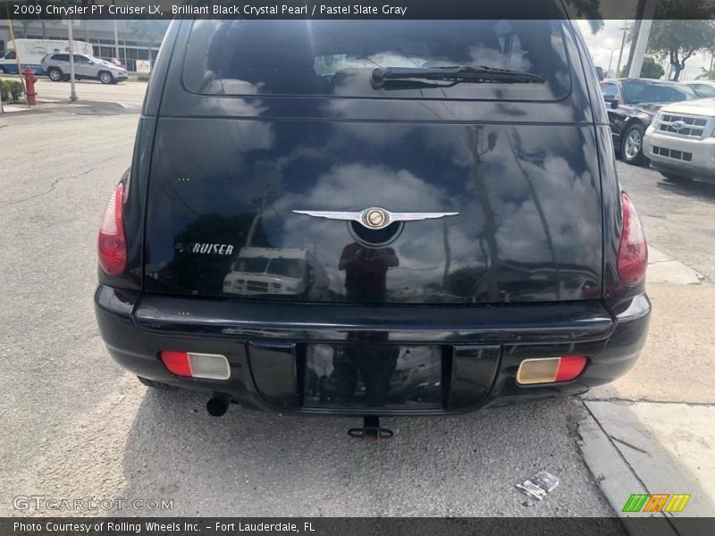 Brilliant Black Crystal Pearl / Pastel Slate Gray 2009 Chrysler PT Cruiser LX