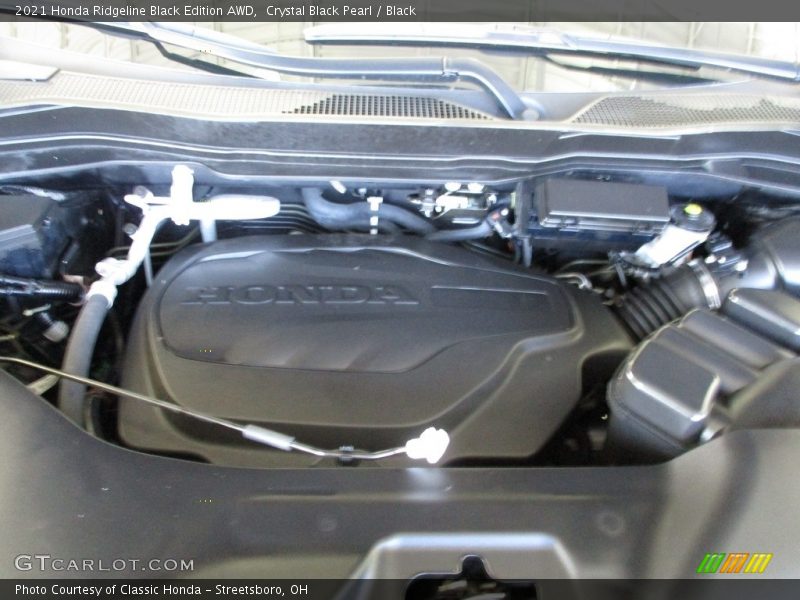 Crystal Black Pearl / Black 2021 Honda Ridgeline Black Edition AWD