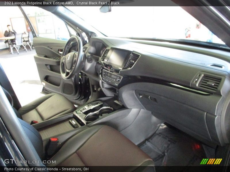 Crystal Black Pearl / Black 2021 Honda Ridgeline Black Edition AWD