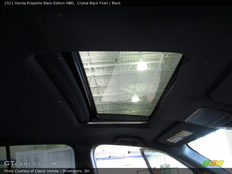 Crystal Black Pearl / Black 2021 Honda Ridgeline Black Edition AWD