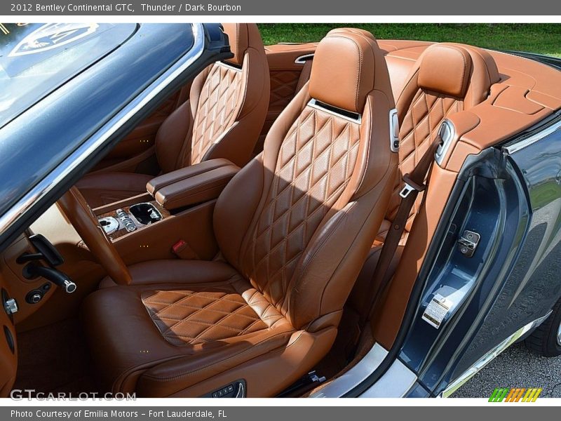 Front Seat of 2012 Continental GTC 