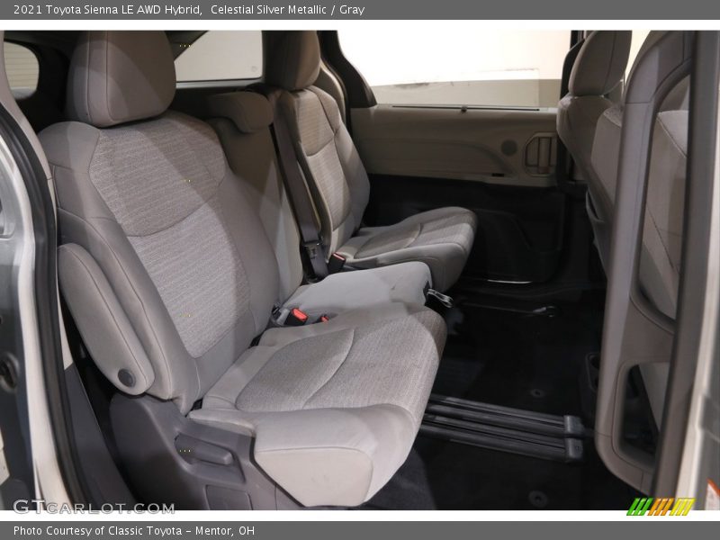 Celestial Silver Metallic / Gray 2021 Toyota Sienna LE AWD Hybrid