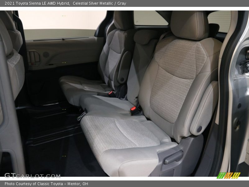 Celestial Silver Metallic / Gray 2021 Toyota Sienna LE AWD Hybrid