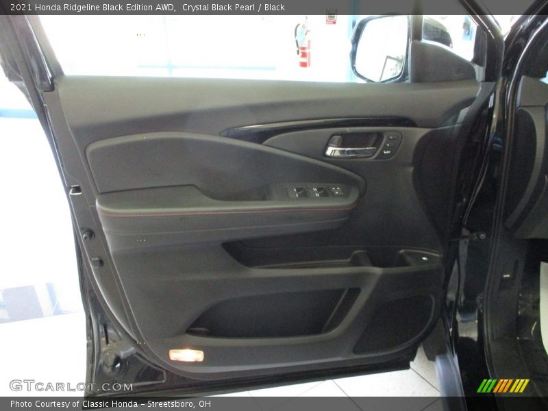 Crystal Black Pearl / Black 2021 Honda Ridgeline Black Edition AWD
