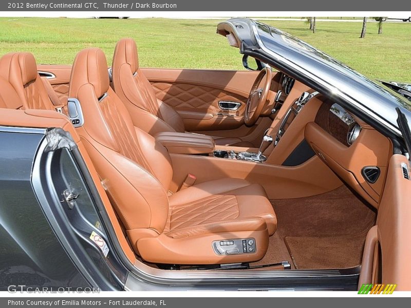 Front Seat of 2012 Continental GTC 