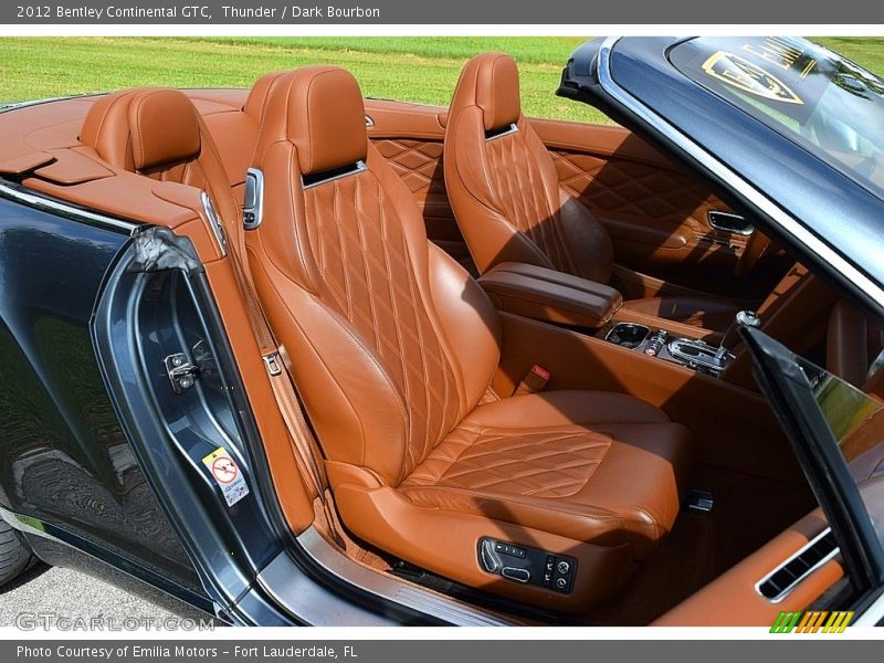 Front Seat of 2012 Continental GTC 