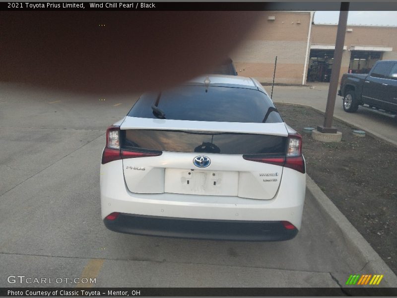 Wind Chill Pearl / Black 2021 Toyota Prius Limited