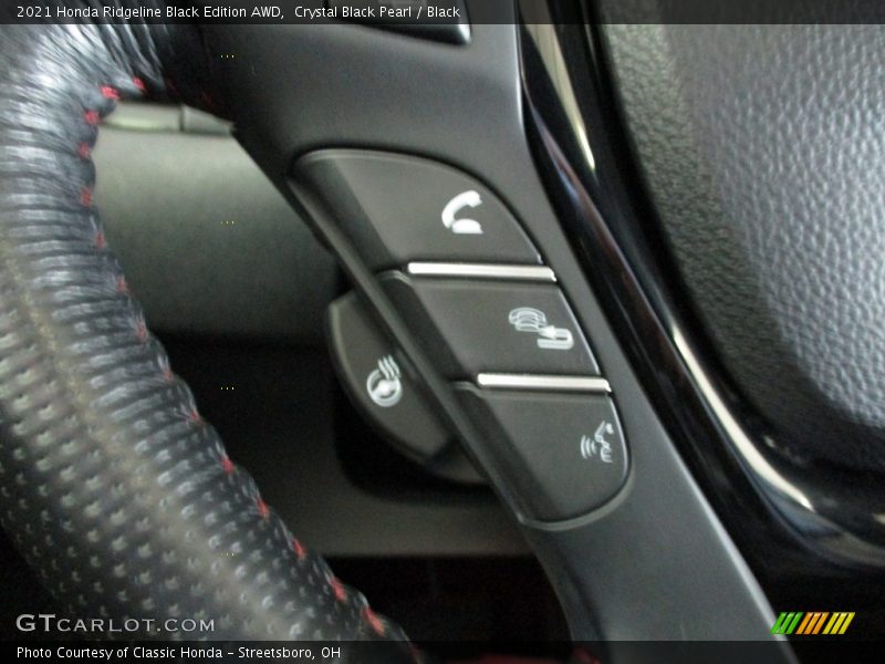 Crystal Black Pearl / Black 2021 Honda Ridgeline Black Edition AWD