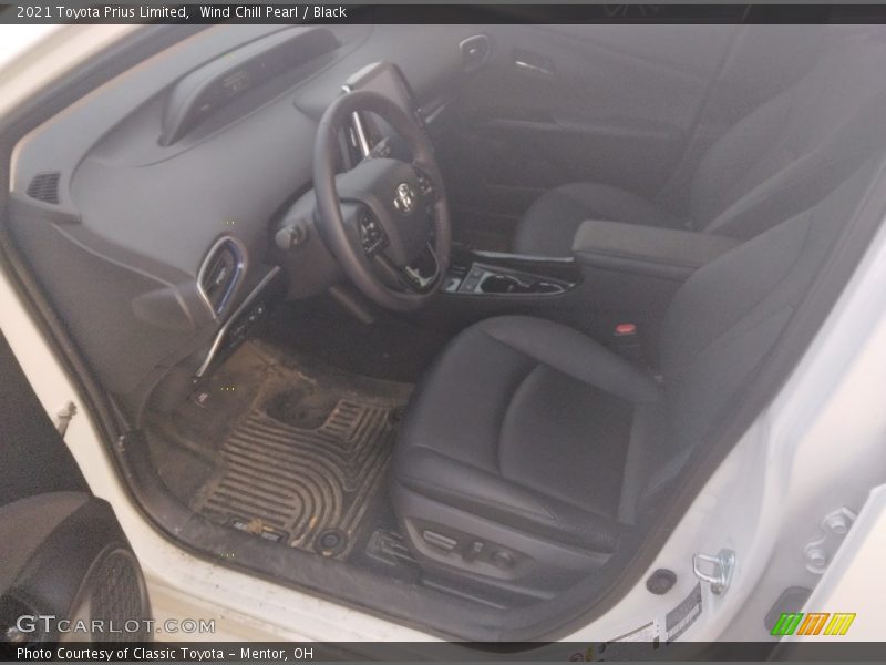 Wind Chill Pearl / Black 2021 Toyota Prius Limited