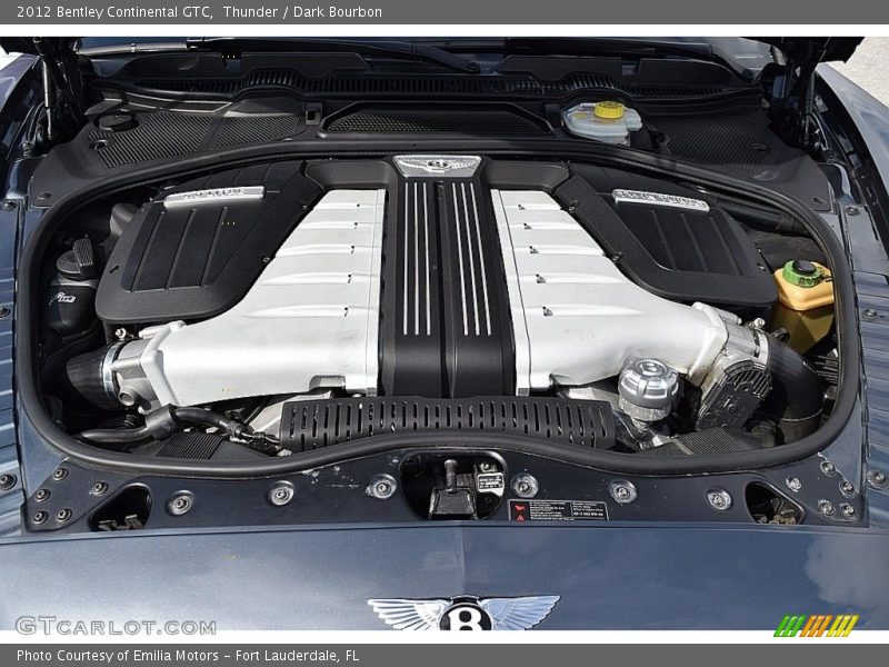  2012 Continental GTC  Engine - 6.0 Liter Twin-Turbocharged DOHC 48-Valve VVT W12