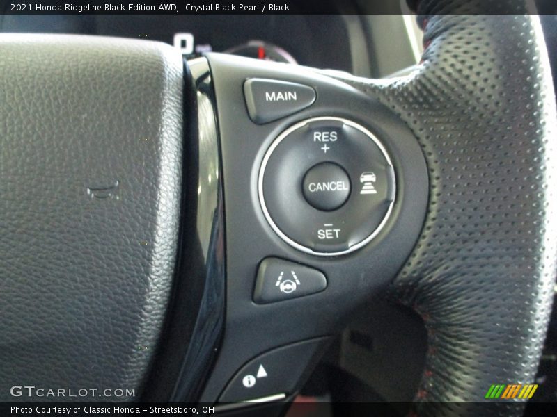 Crystal Black Pearl / Black 2021 Honda Ridgeline Black Edition AWD