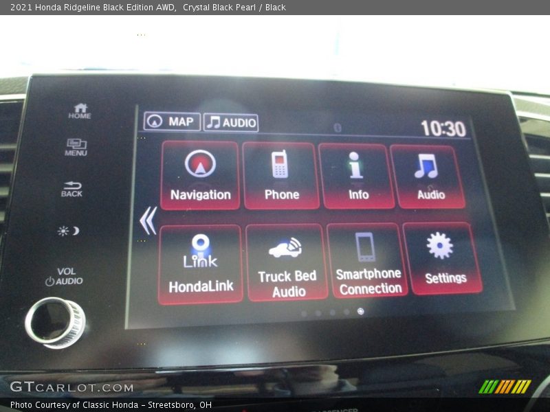 Crystal Black Pearl / Black 2021 Honda Ridgeline Black Edition AWD