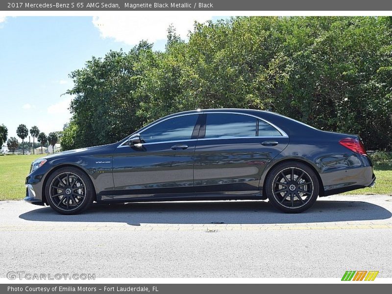 Magnetite Black Metallic / Black 2017 Mercedes-Benz S 65 AMG Sedan
