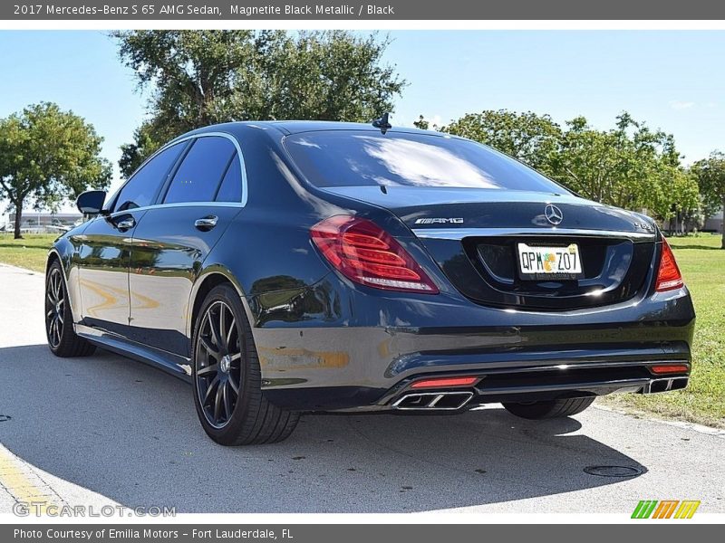 Magnetite Black Metallic / Black 2017 Mercedes-Benz S 65 AMG Sedan