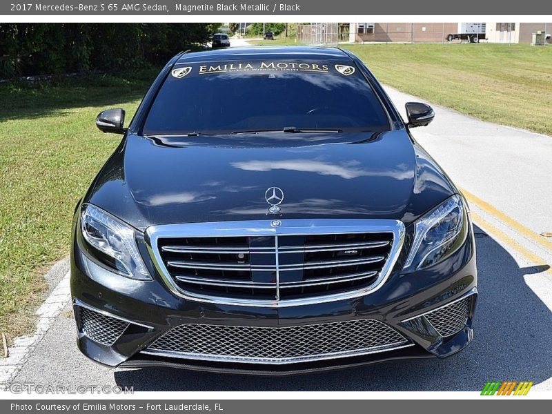 Magnetite Black Metallic / Black 2017 Mercedes-Benz S 65 AMG Sedan