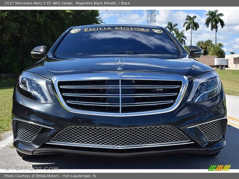 Magnetite Black Metallic / Black 2017 Mercedes-Benz S 65 AMG Sedan