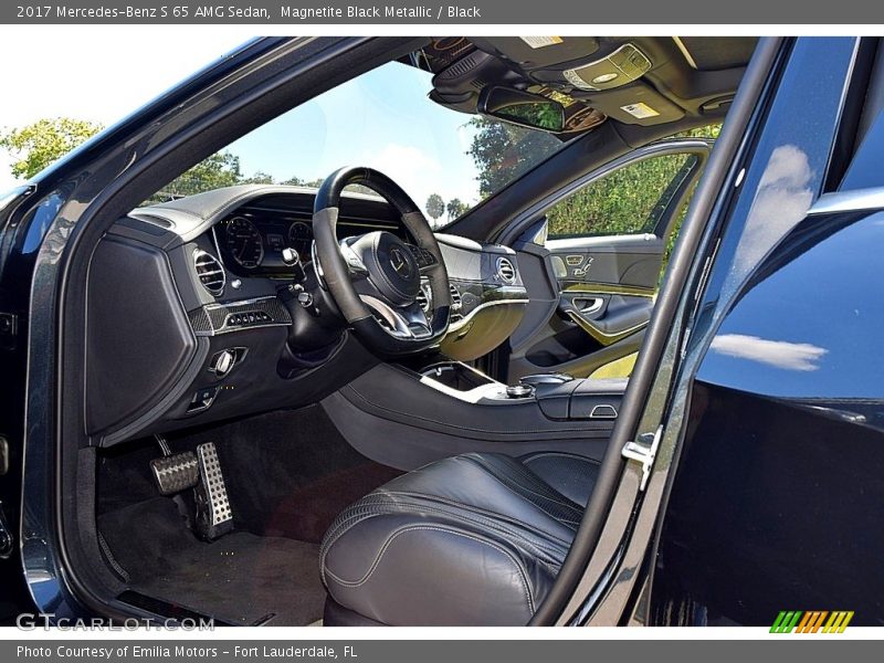 Front Seat of 2017 S 65 AMG Sedan