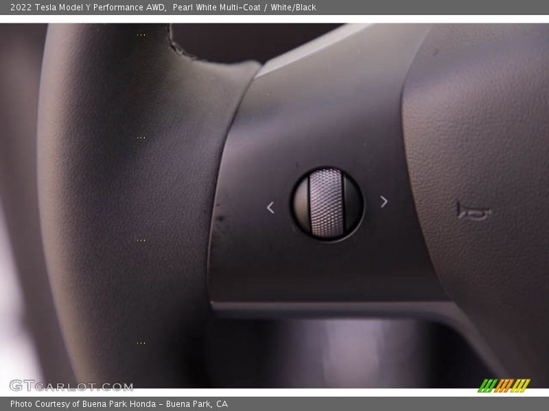  2022 Model Y Performance AWD Steering Wheel