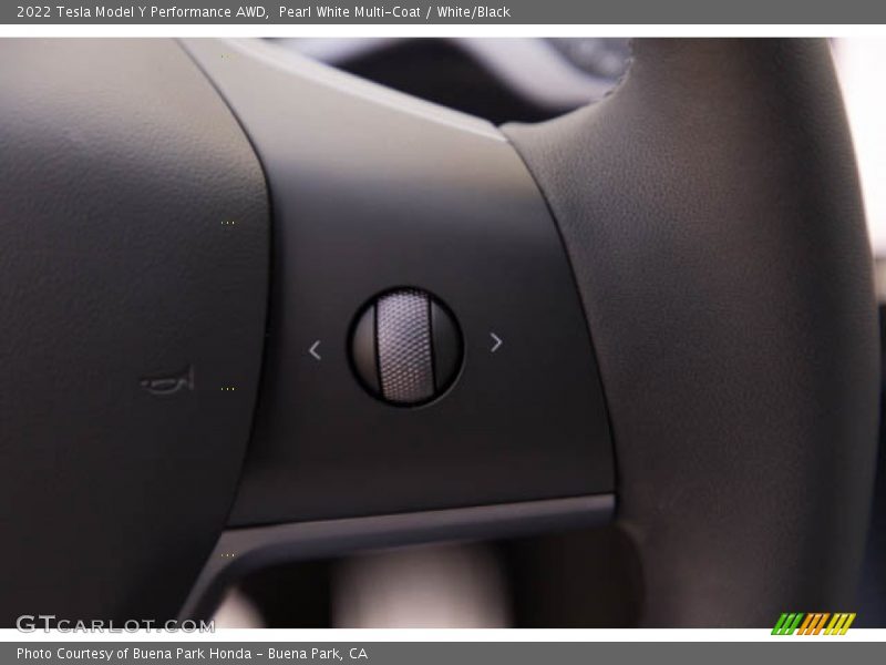  2022 Model Y Performance AWD Steering Wheel