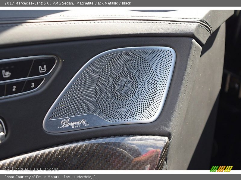 Audio System of 2017 S 65 AMG Sedan