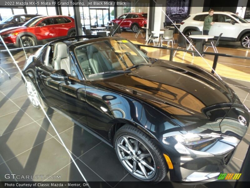Jet Black Mica / Black 2022 Mazda MX-5 Miata RF Grand Touring