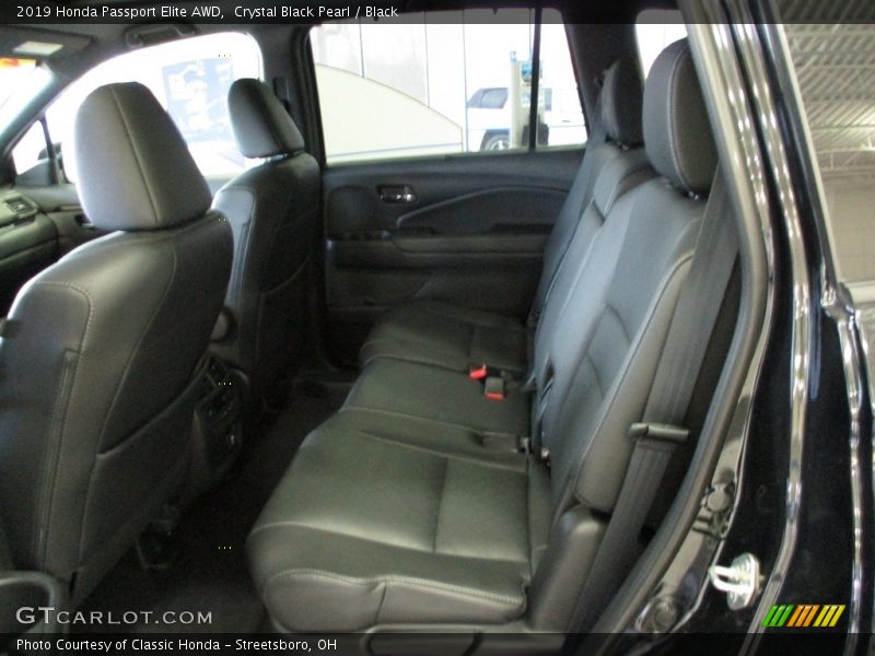 Crystal Black Pearl / Black 2019 Honda Passport Elite AWD