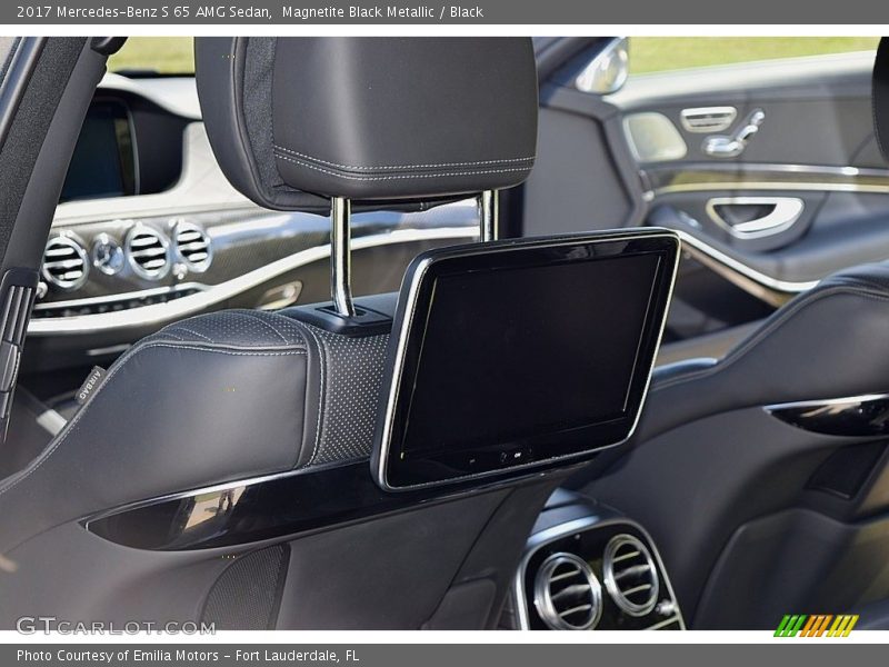 Entertainment System of 2017 S 65 AMG Sedan