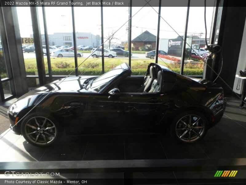 Jet Black Mica / Black 2022 Mazda MX-5 Miata RF Grand Touring