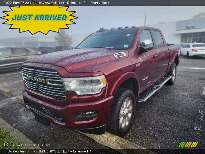 Delmonico Red Pearl / Black 2022 Ram 2500 Laramie Crew Cab 4x4