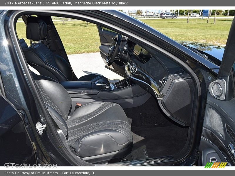 Front Seat of 2017 S 65 AMG Sedan