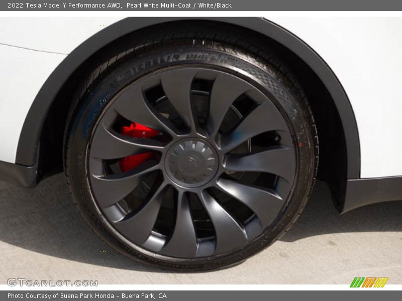  2022 Model Y Performance AWD Wheel