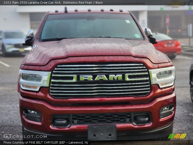 Delmonico Red Pearl / Black 2022 Ram 2500 Laramie Crew Cab 4x4