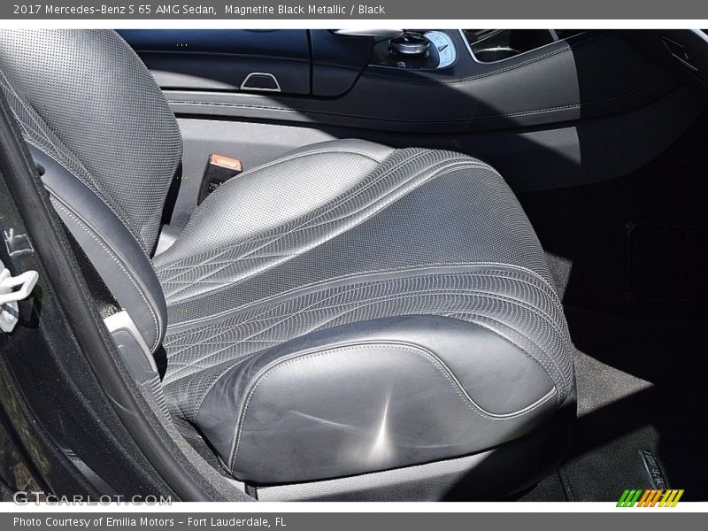 Front Seat of 2017 S 65 AMG Sedan