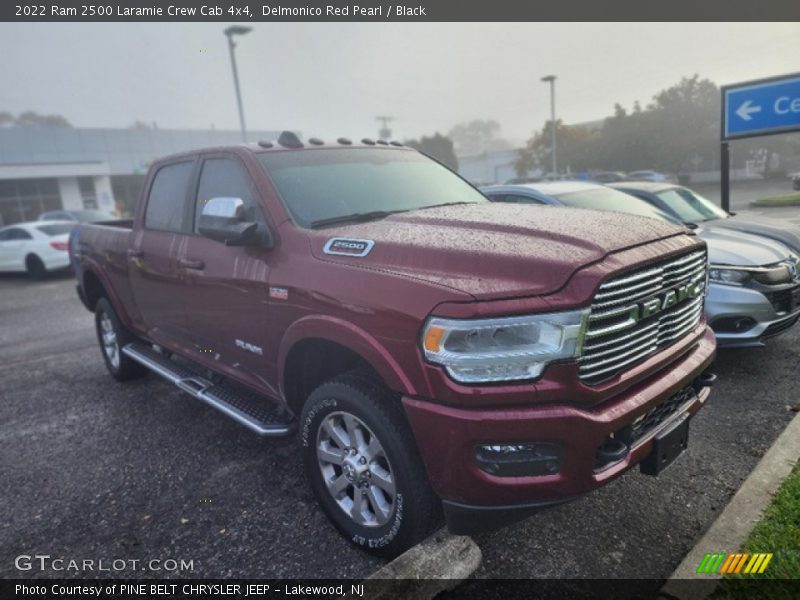 Delmonico Red Pearl / Black 2022 Ram 2500 Laramie Crew Cab 4x4