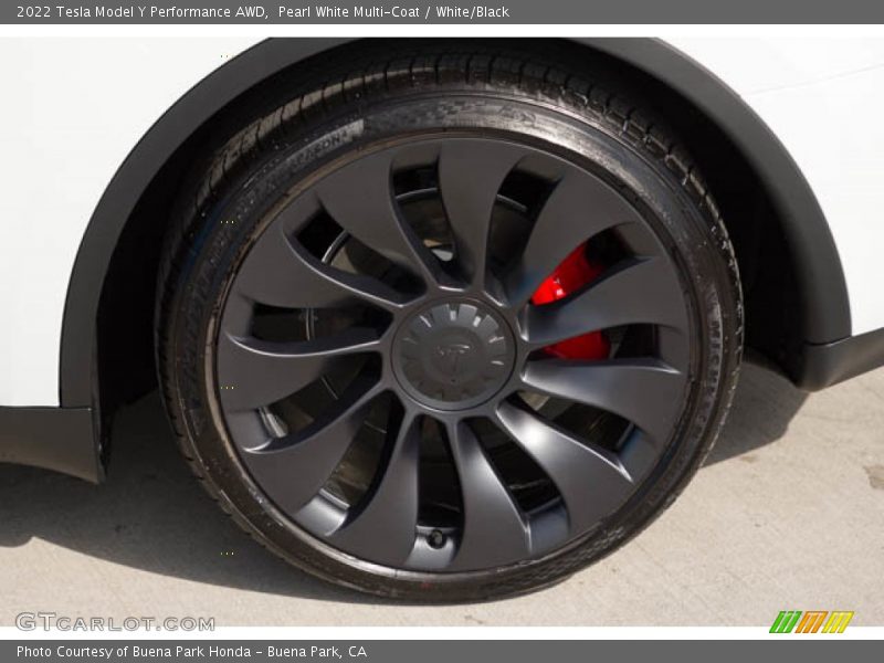  2022 Model Y Performance AWD Wheel