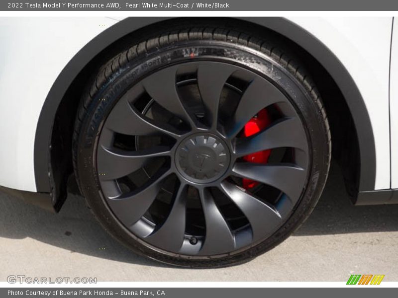  2022 Model Y Performance AWD Wheel