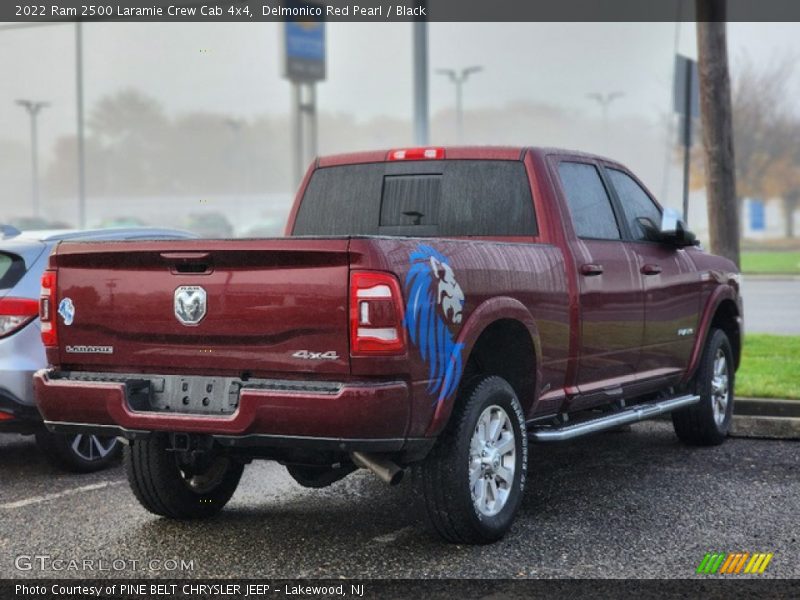 Delmonico Red Pearl / Black 2022 Ram 2500 Laramie Crew Cab 4x4