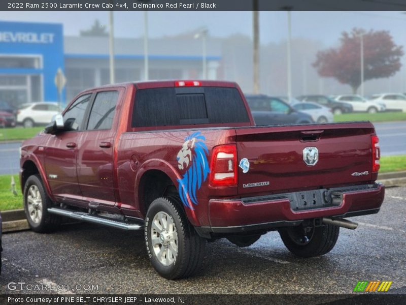 Delmonico Red Pearl / Black 2022 Ram 2500 Laramie Crew Cab 4x4