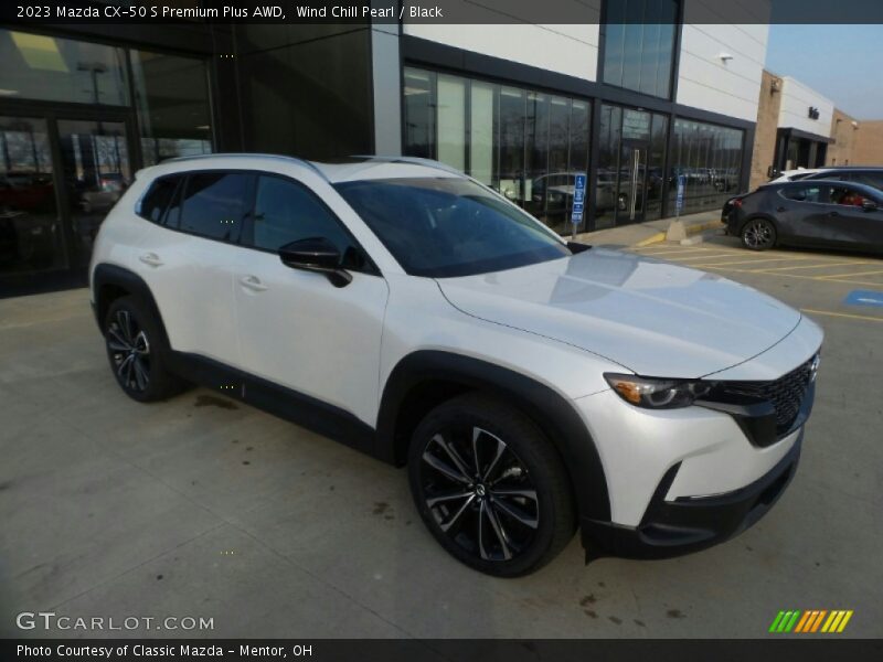 Wind Chill Pearl / Black 2023 Mazda CX-50 S Premium Plus AWD