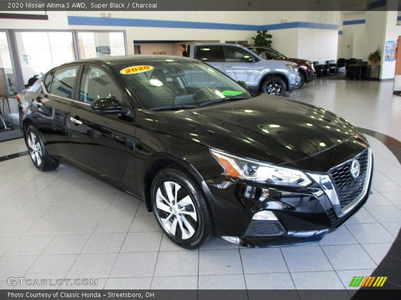 Super Black / Charcoal 2020 Nissan Altima S AWD
