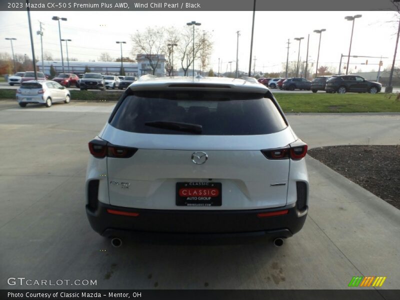 Wind Chill Pearl / Black 2023 Mazda CX-50 S Premium Plus AWD