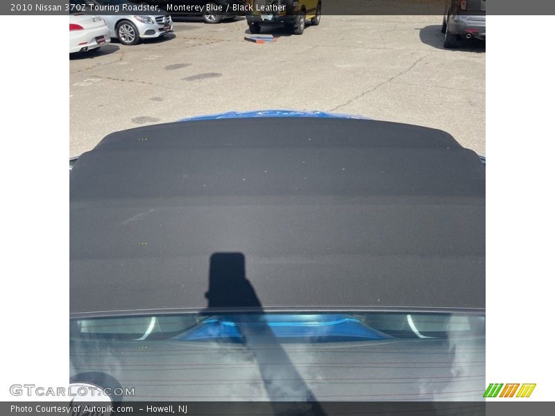 Monterey Blue / Black Leather 2010 Nissan 370Z Touring Roadster