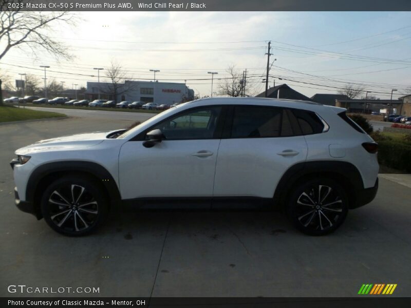 Wind Chill Pearl / Black 2023 Mazda CX-50 S Premium Plus AWD
